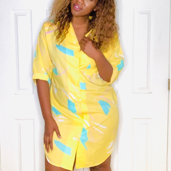 ☀️HOST PICK CACHÉ-Pastel loose fit oversized dress - Picture 6 of 10